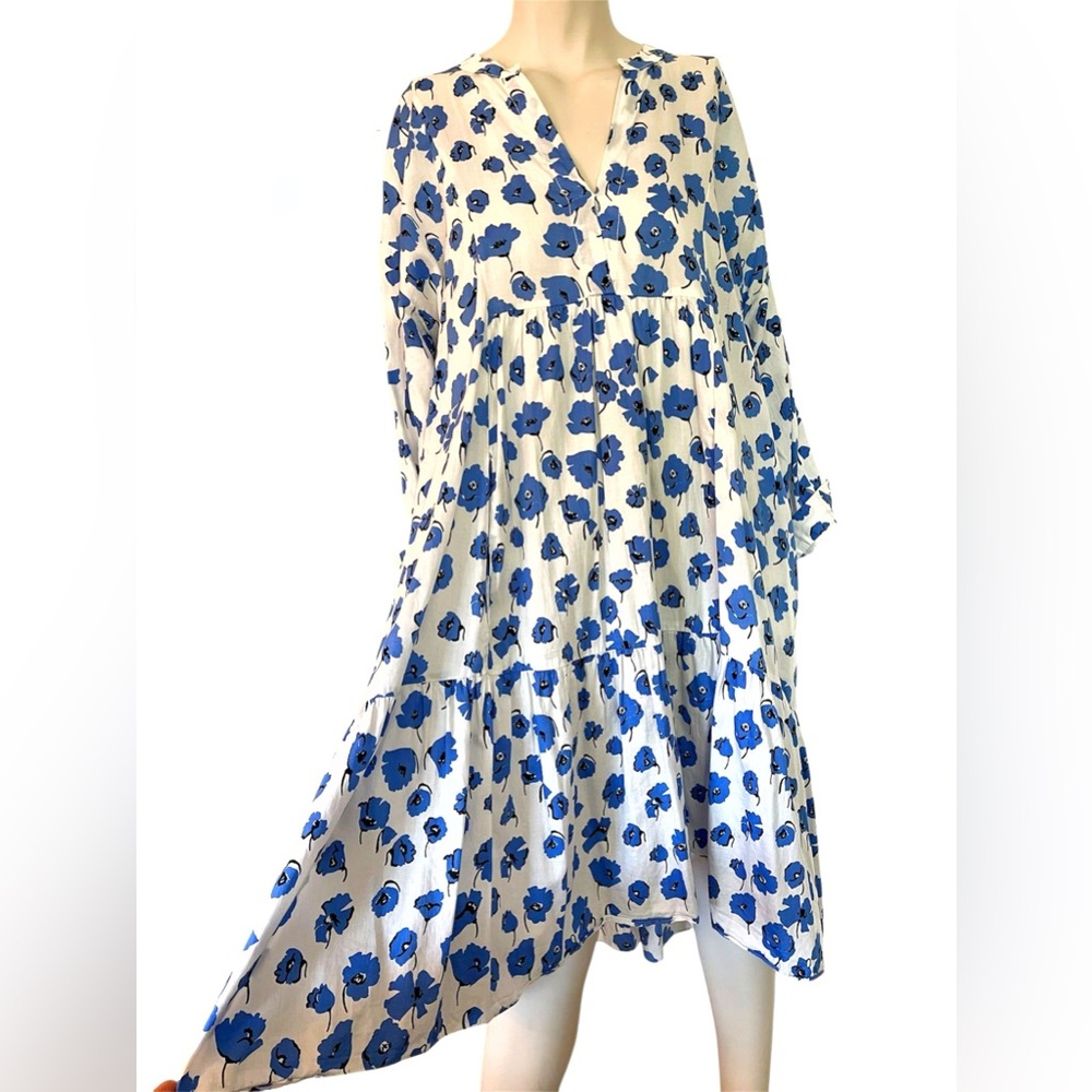 Zara Poppy Print Dress